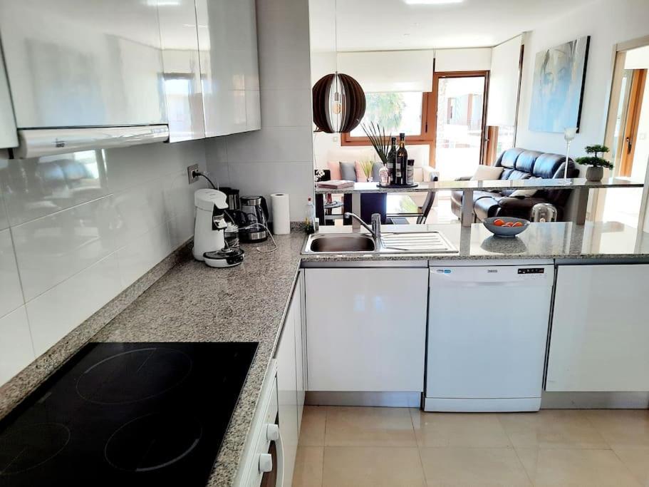 Privatunterkunft Mit Grosser Poolanlage, Meerblick Dehesa de Campoamor  Exterior photo
